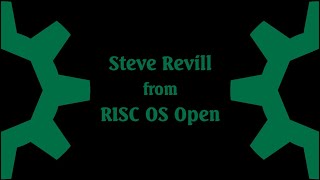 Steve Revill from RISC OS Open at the 2023 MUG Mega Meet