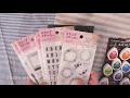 Daiso Clear Rubber Stamps!?...Lets Swatch! Are they good? 🤔