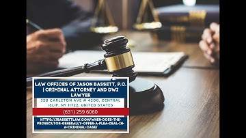 When Does The Prosecutor Generally Offer A Plea Deal In A Criminal Case? by Jason Bassett