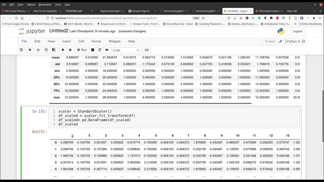 Principal Component Analysis with Python - YouTube
