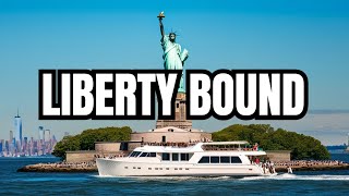 Sailing to Statue of Liberty Island boat tour