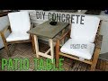 DIY Concrete Patio Table (Part 2) | DIY DIY Concrete Patio Table (Part 2) | DIY