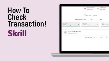 How to Check Transaction on Skrill Account [easy]