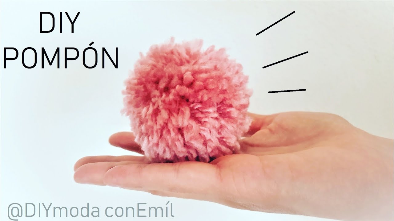 Como hacer un pompón