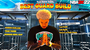 NEW BEST GUARD BUILD ON NBA 2K22!! *REBIRTH BUILD* + BEST BADGES ! 99 SPEED WITH BALL & HIGH 3PT
