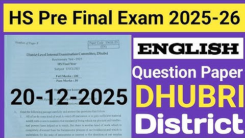 hs revisionary test 2025 english question paper|class 12 revisionary test2025 english question paper