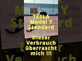 Der Verbrauch des Tesla Model Y Standard bei Minusgraden schockt mich echt
