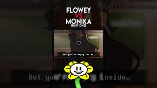 FLOWEY VS MONIKA 1! #ddlc #undertale #rap #battle #gamingplush64 #rapbattle