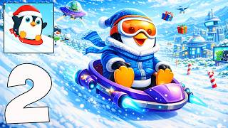 ❄ Sled Surfers - Gameplay Walkthrough - Endless Snow Sled Adventure Part 2 (iOS, Android) screenshot 4