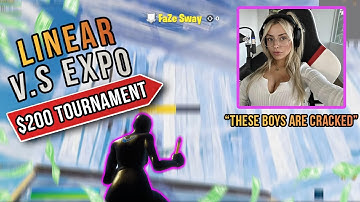 So I Hosted A LINEAR vs EXPO 1v1 Tournament For $200... (whats better?)