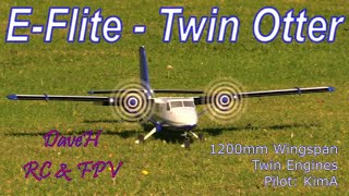 E Flite Dhc 6 Twin Otter - Kim At Kmfc - Oct 2021 - Rc Aircraft