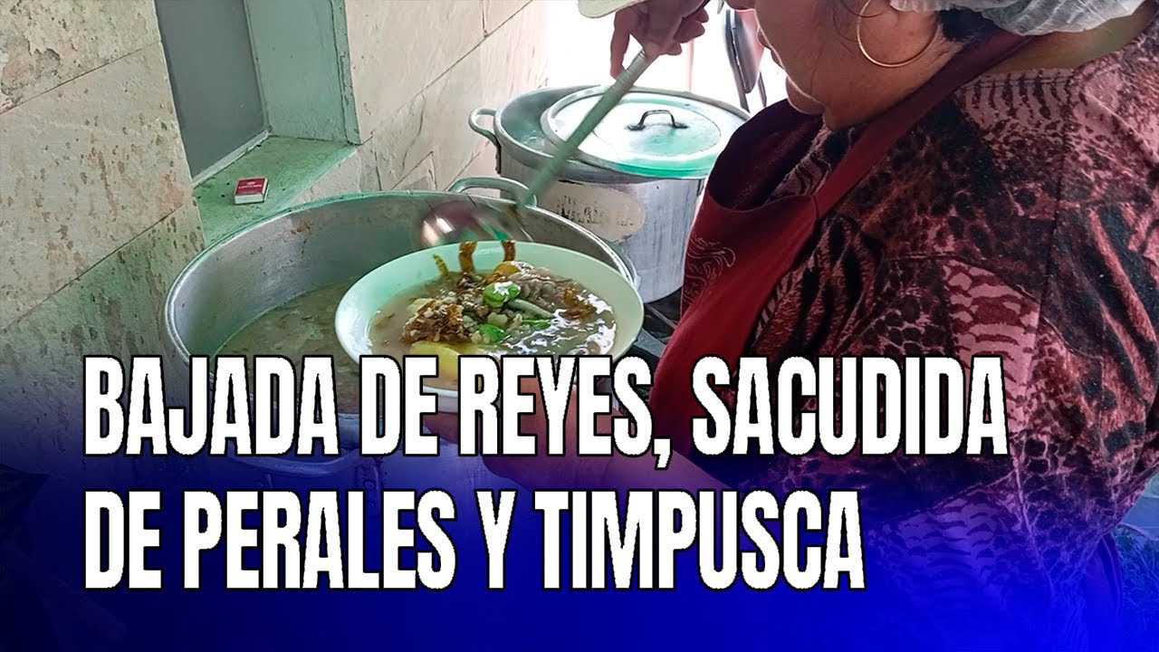 Tiabaya celebra su identidad cultural con la Timpusca de peras y la Bajada de Reyes