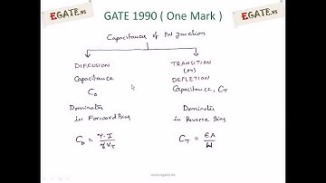 Question on PN junction (Diode) Capacitances - GATE 1990 ECE (Electron Devices) - (www.egate.ws)