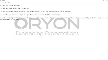 How to check drupal version