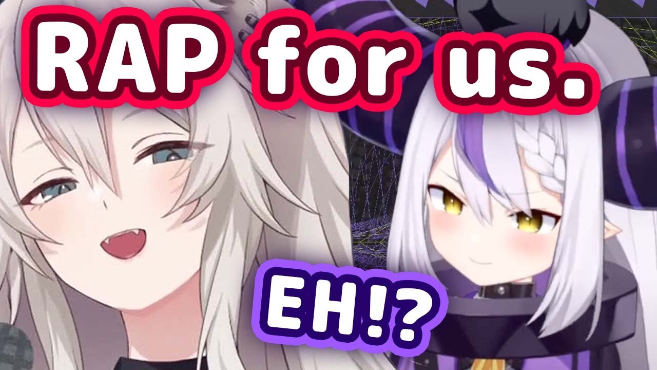 Botan Makes Laplus Show Off Her Rapping Skills 【ENG Sub/Hololive】