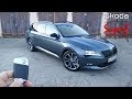 2019 Skoda Superb SPORTLINE 280HP At Night