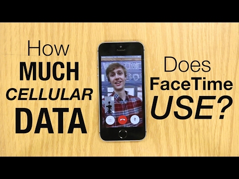 How Much Cellular Data Does FaceTime Use?