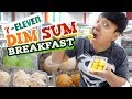 7-ELEVEN DIM SUM Breakfast in HONG KONG