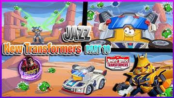 Jazz The New Transformer Walkthrough Part 10 Angry Birds Transformers.