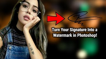 [ how to create signature using photoshop ]-Turn Your Signature Into a Watermark in Photoshop!
