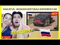 FILIPINO REACTION: FALCATUS -Russian Spetsnaz Armored Car