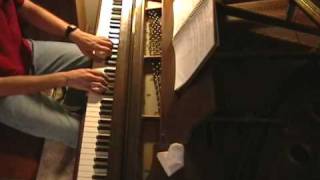 Catherine's Nocturne from the movie "Washington Square" played on piano chords