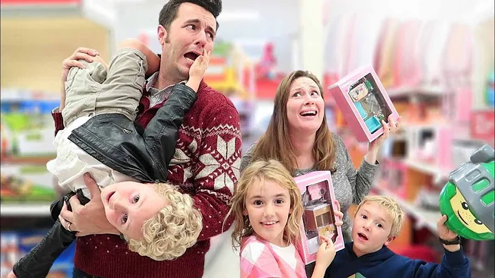 Sneaky Parents Go Christmas Shopping with 3 Kids!