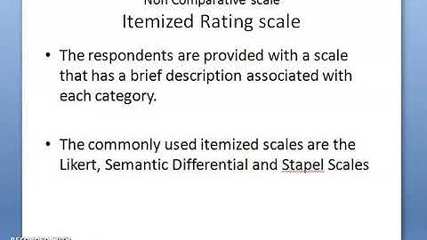3 2 MRM Module Three Classification non comparative scales