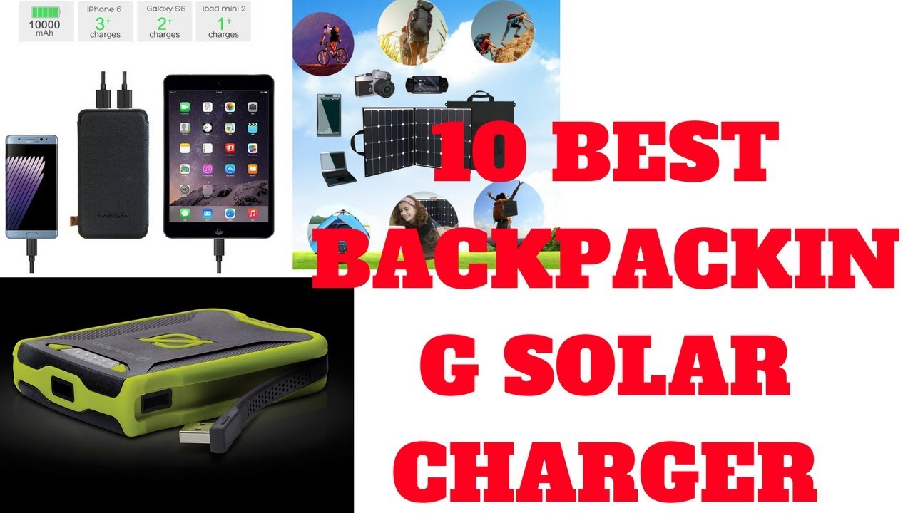 Top 10 Best backpacking solar charger - MaxresDefault