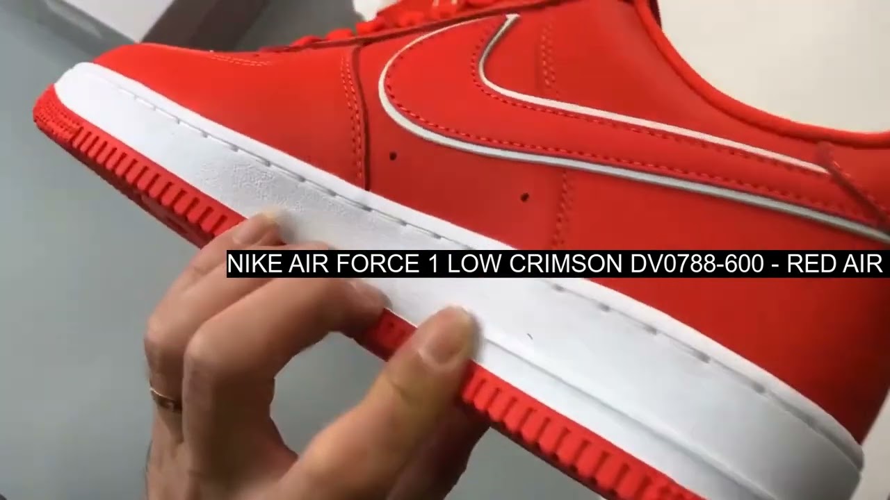 Nike Air Force 1 Low Picante Red DV0788-600