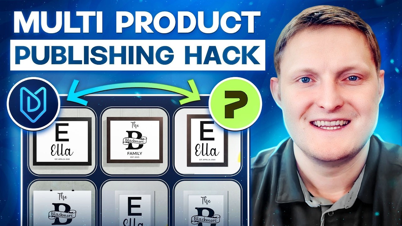 Sell MORE on Etsy with FEWER Listings (Printify + MyDesigns Multi-Product Hack)