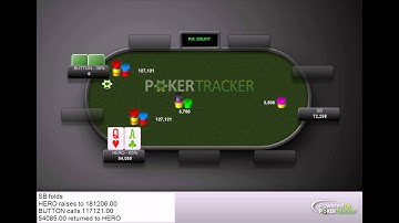 PokerTracker Playback - 888 Poker Hand #599254217