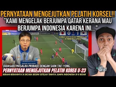🔴GEGERKAN ASIA !! Pernyataan Mengejutkan Pelatih KOREA U23 Usai Dipastikan Vs Indonesia Di 8 Besar
