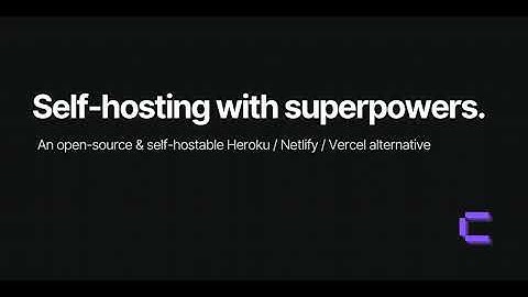 GitHub - coollabsio/coolify: An open-source & self-hostable Heroku / Netlify / Vercel alternative.