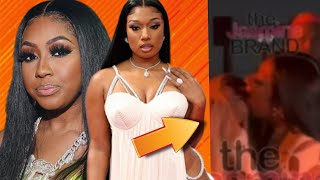 Megan Thee Stallion TONGUE KISSES Yung Miami (VIDEO) 