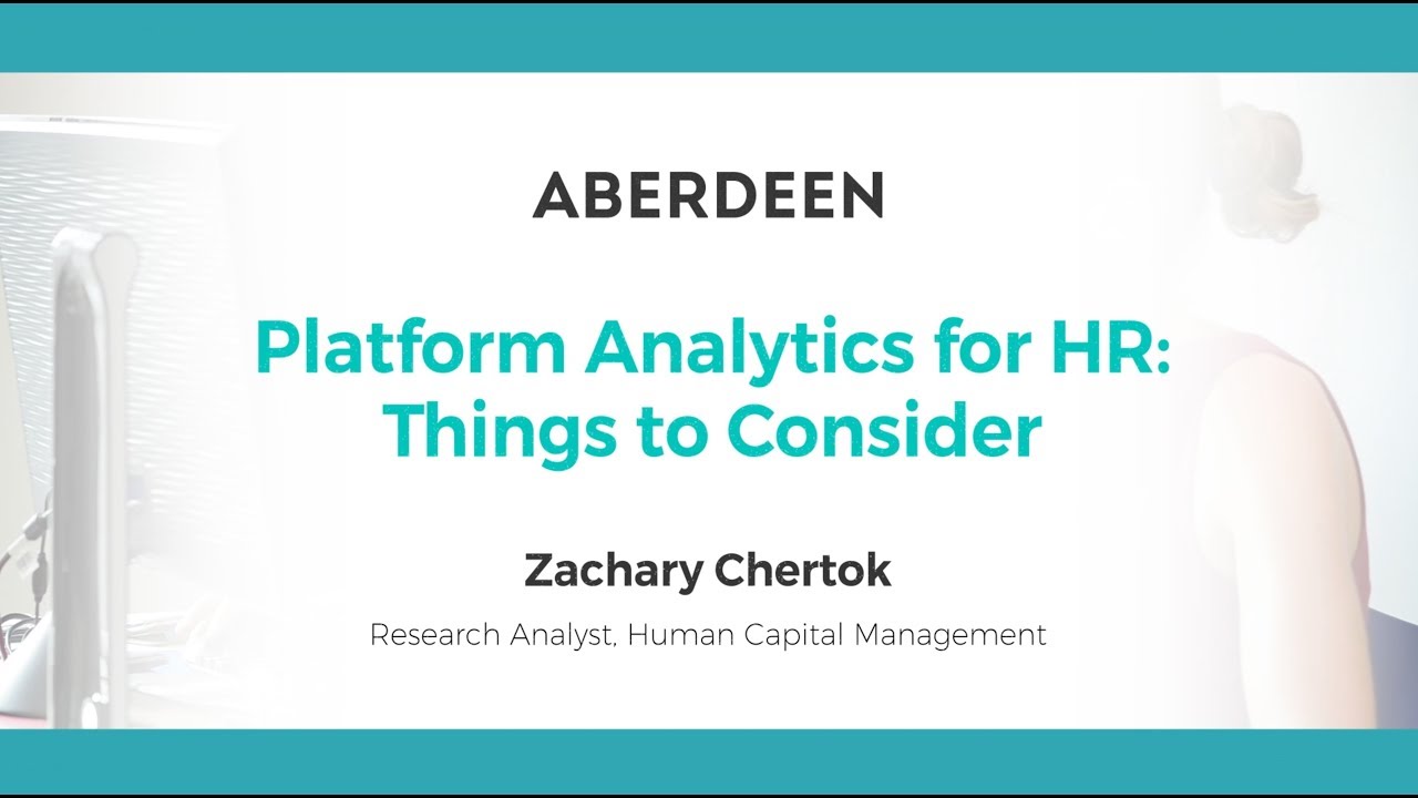 Platform Analytics for HR  Things to Consider