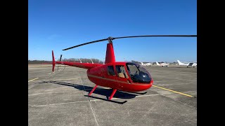 Student helicopter training  R44 6th hr