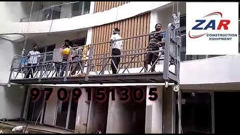 Construction Cradle Window Cleaning Platform