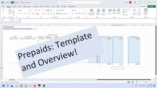 Prepaids: Template and Overview