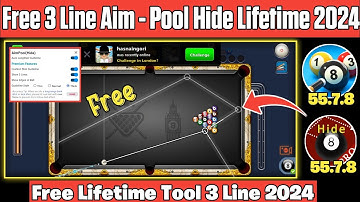 Free 3 Line Aim Tool For 8 Ball Pool 2024 || Complete Setup ||