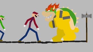 Super Mario bros | Stick Nodes Animation