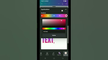 Gradient text in Canva Tutorial #canvatutorial #gradient #graphicdesign #canva