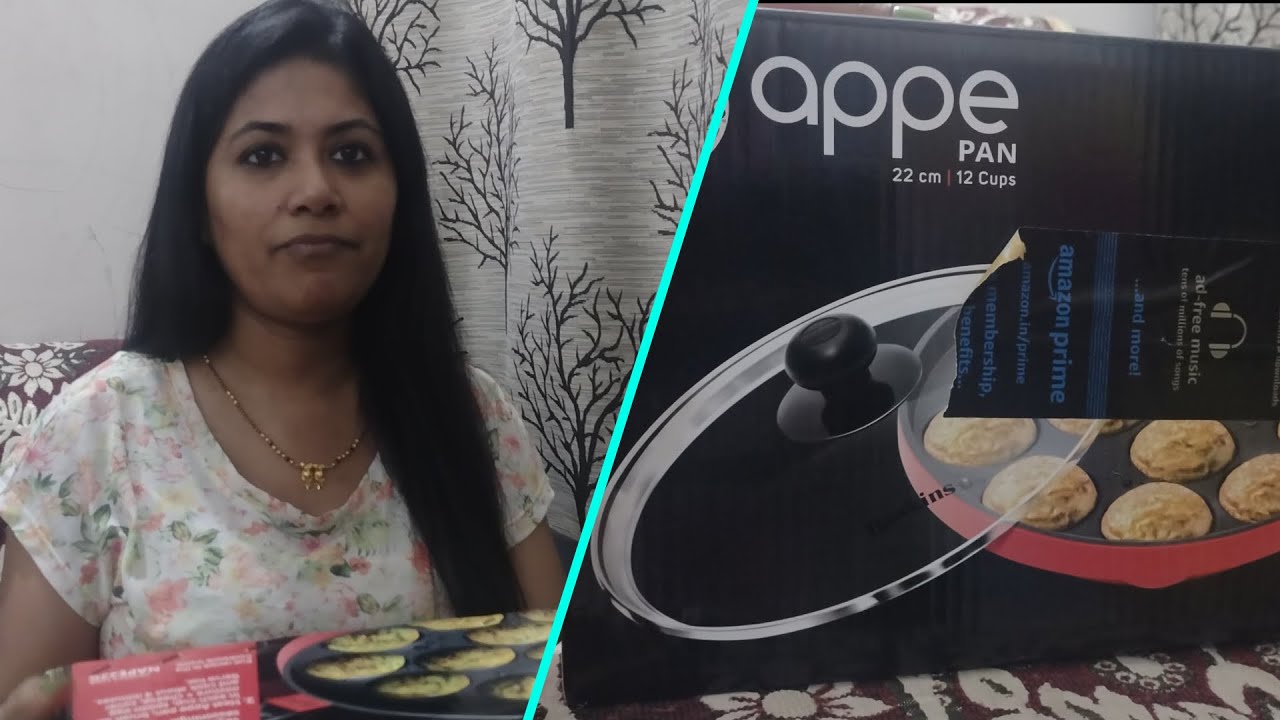Hawkins Nonstick 22cm Appe Pan With Glass Lid - Unboxing & Review