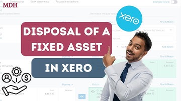 Disposal Of A Fixed Asset in Xero