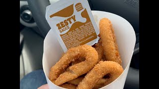 Burger King Onion Rings - 1st Time Trying - Zesty Sauce