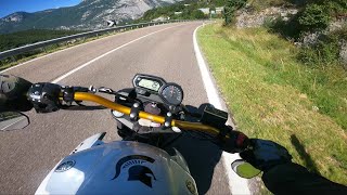 Yamaha XJ6 // Italy Mountain Ride 4K