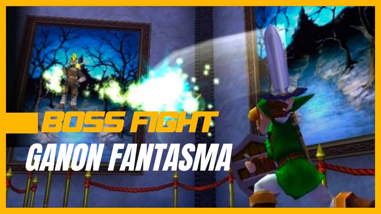 THE LEGEND OF ZELDA OCARINA OF TIME 3D BOSS FIGHT GANON FANTASMA - YouTube
