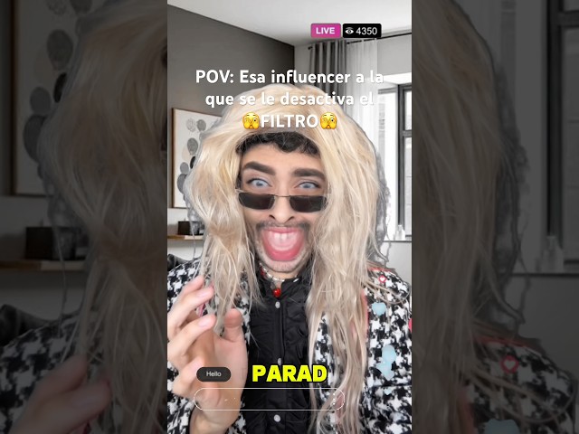 Conoces a alguna así…?! 👀🫣 #humor #comedia #influencer #live #filtro #shorts