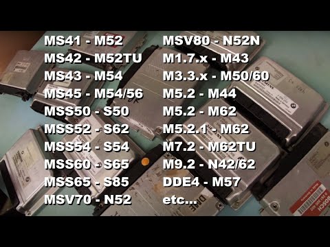 How to tune older BMW ECUs