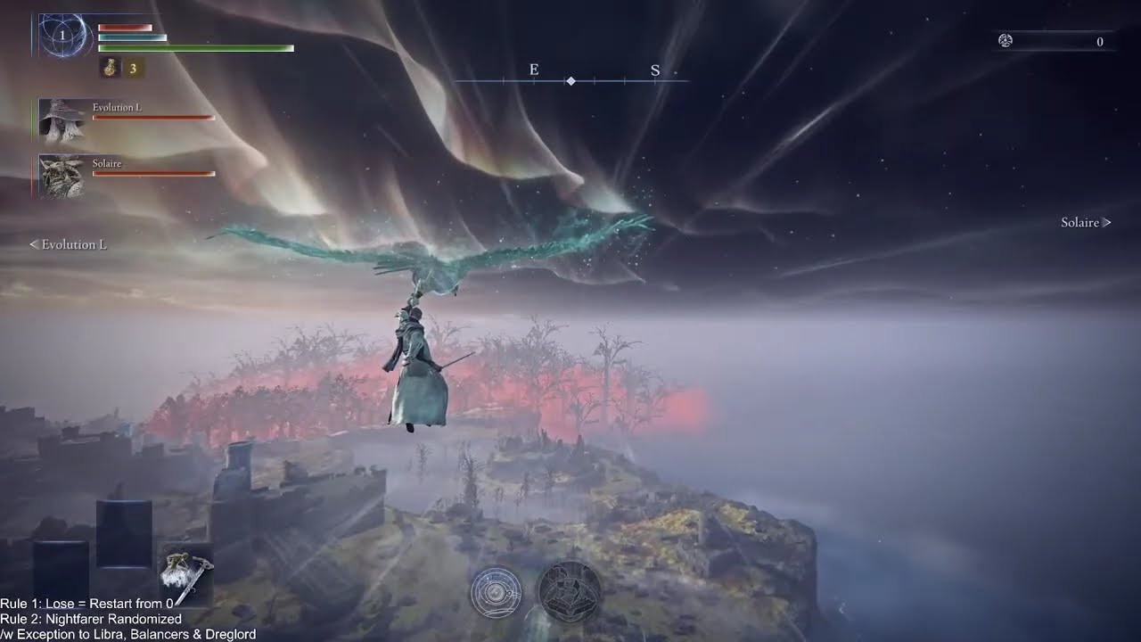 Deep of Night 0-9999 Permadeath Climb Random Trios Run 7